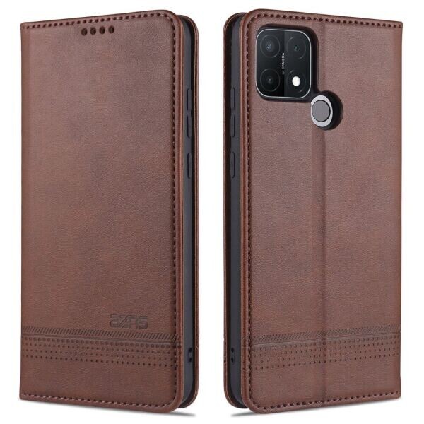 

Чехол-книжка AZNS Classic Series для Oppo A15 / A15s - Coffee