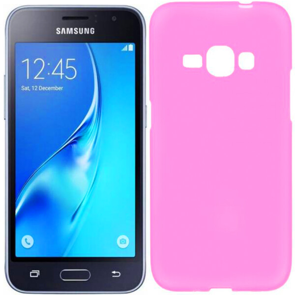 

Чехол силиконовый оригинальный для Samsung J120 (J1-2016) Pink (5290)