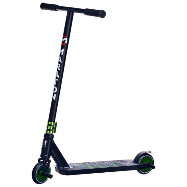 

Самокат MARATON DEXTER зеленый (металл колеса, HIC, 2 пеги)