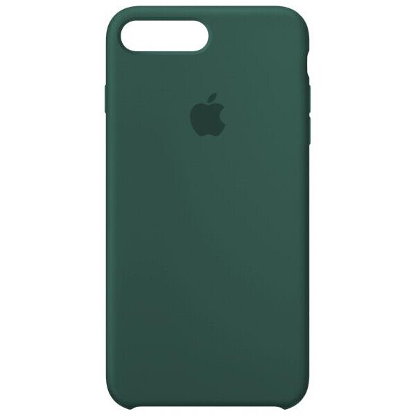 

Чехол силиконовый Silicone Case Apple iPhone 7 Plus, 8 Plus (58) pine Зеленый