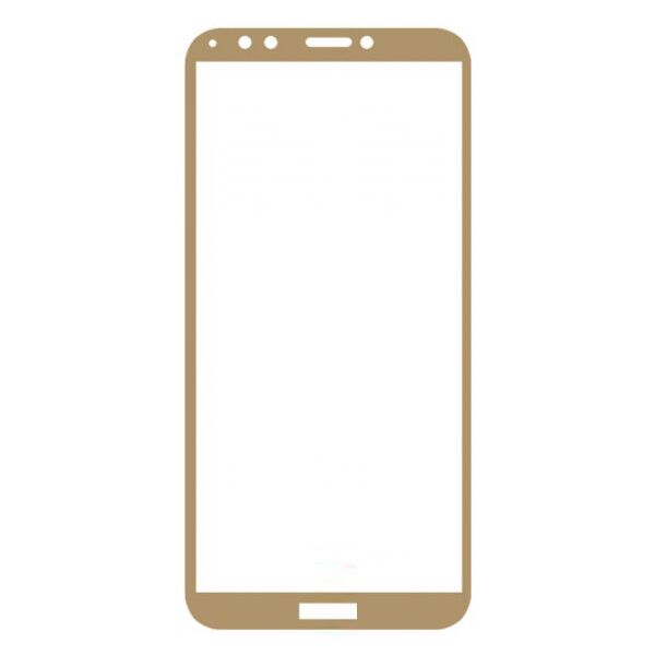 

Защитное стекло 2.5D Huawei Honor 7C Pro, Nova 2 Lite, Y7 Prime (2018) Золотой