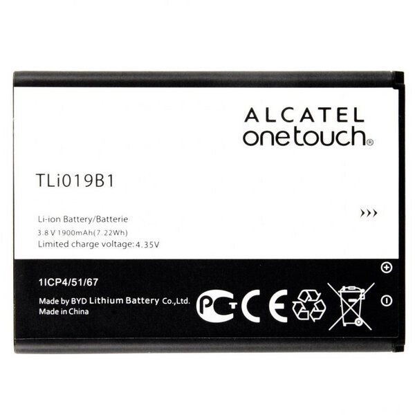 

Аккумулятор для Alcatel One Touch POP C7 / 7040 / 7041D / 7141D / TLi019B1