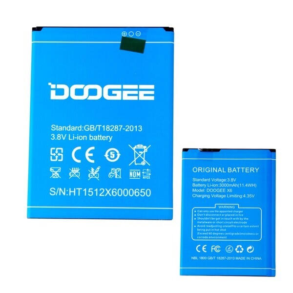 

Аккумулятор для Doogee X6 / X6 Pro