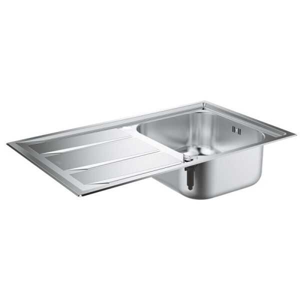 

Раковина на кухню нержавейка прямоугольная GROHE 31568SD0 873мм x 513мм матовая 1мм с сифоном 34236