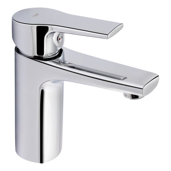 

Смеситель для умывальника однозахватный Q-TAP Labe QTLABE1020107C хром латунь 77412