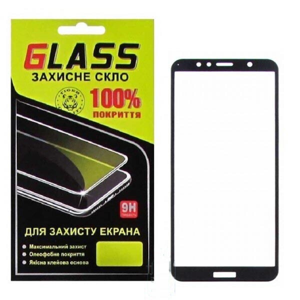 

Защитное стекло 3D Huawei Y6 (2018), Y6 Prime (2018), Honor 7A Pro Черный Glass