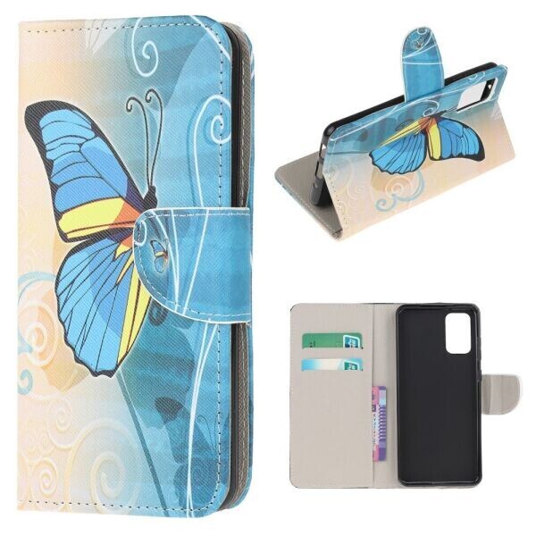 

Чехол-книжка Deexe Color Wallet для Samsung Galaxy S20 FE (G780) - Blue Butterfly
