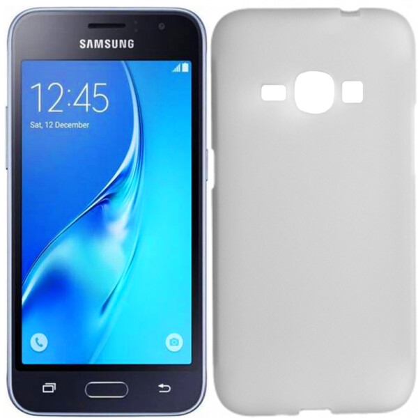 

Чехол силиконовый оригинальный для Samsung J120 (J1-2016) White (5291)