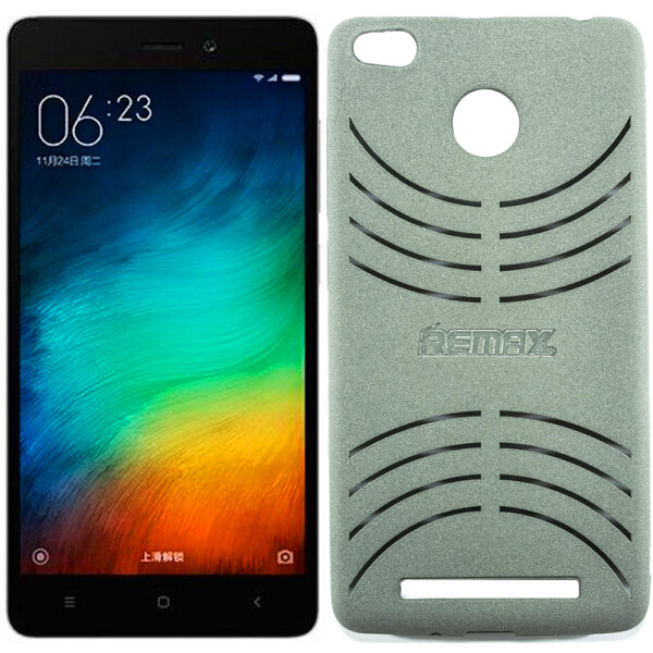 

Чехол Remax Velour Series для Xiaomi Redmi 3 Grey (11788)
