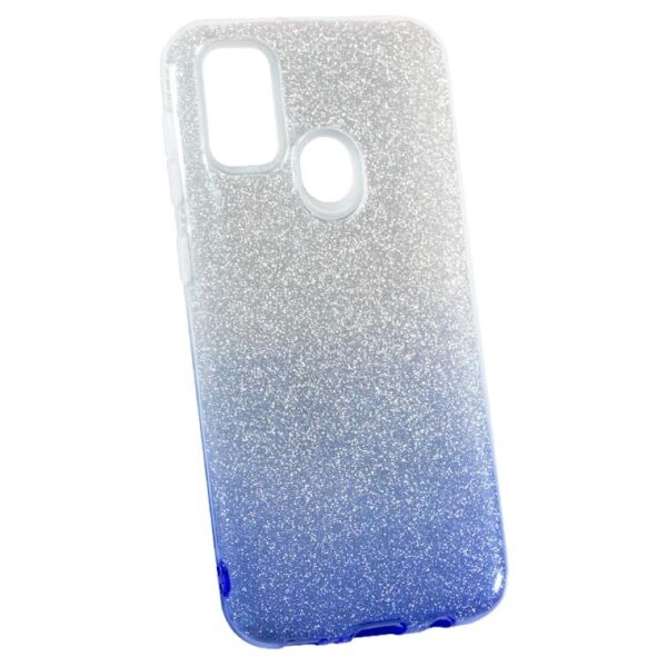 

Чехол силиконовый Shine Samsung M21 (2020) M215, M30s (2019) M307 градиент Синий