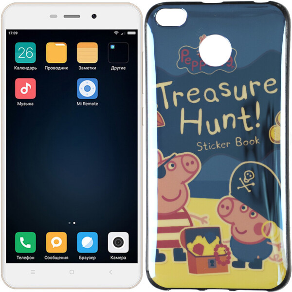 

Чехол U-Like Picture series для Xiaomi Redmi 4x Peppa Pig (21806)