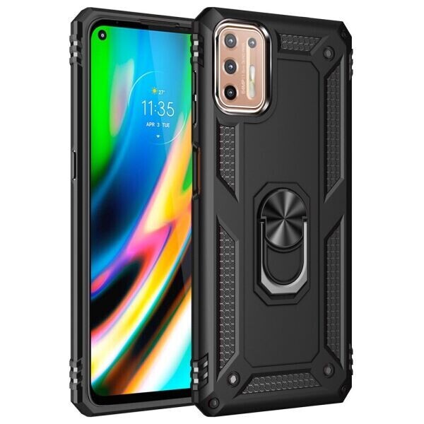 

Защитный чехол Deexe Armor Case для Motorola Moto G9 Plus - Black