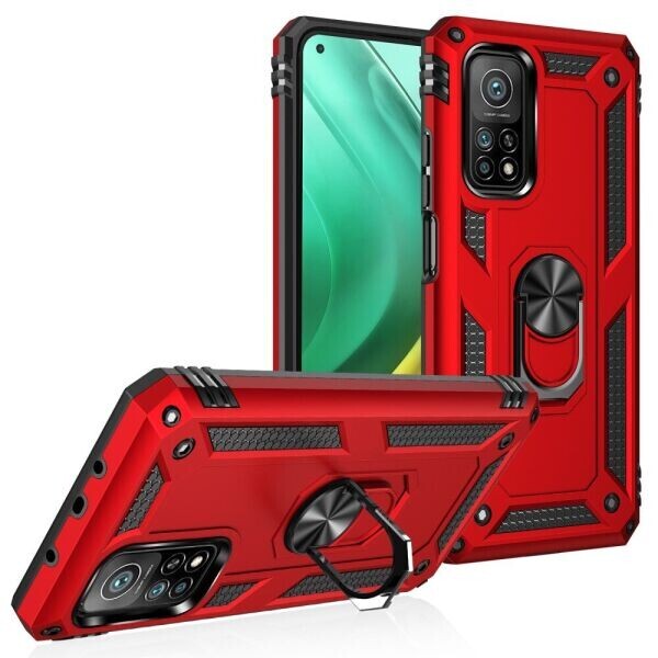 

Защитный чехол Deexe Armor Case для Xiaomi Mi 10T / Mi 10T Pro - Red