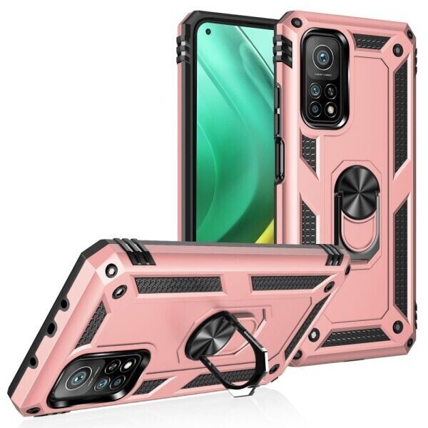 

Защитный чехол Deexe Armor Case для Xiaomi Mi 10T / Mi 10T Pro - Rose Gold
