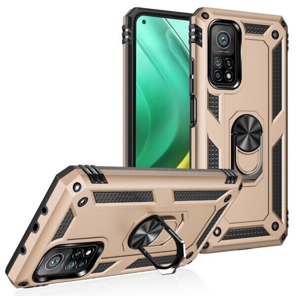 

Защитный чехол Deexe Armor Case для Xiaomi Mi 10T / Mi 10T Pro - Gold