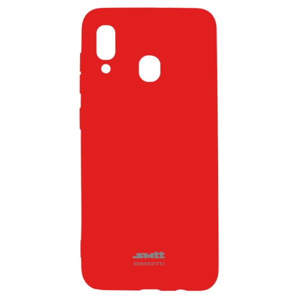 

Чехол силиконовый SMTT Silicon Cover Samsung A20 (2019) A205, A30 (2019) A305 Красный
