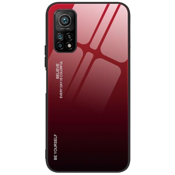 

Защитный чехол Deexe Gradient Color для Xiaomi Mi 10T / Mi 10T Pro - Red / Black