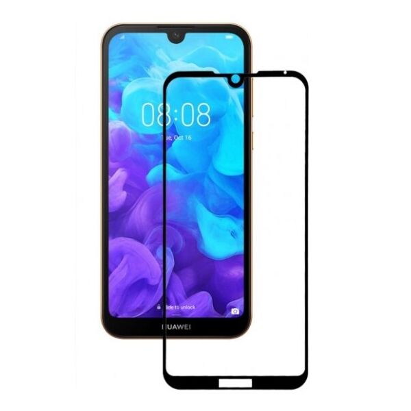 

Защитное стекло 2.5D Huawei Y5 (2019) Glue (0.3mm, 2.5D с олеофобным покрытием) Черный