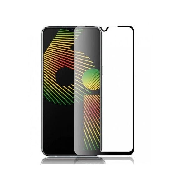

Защитное стекло 2.5D Realme 6i V5 Glue Люкс (0.3mm 2.5D с олеофобным покрытием) Черный