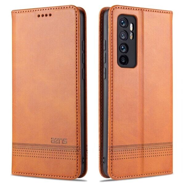 

Чехол-книжка AZNS Classic Series для Xiaomi Mi Note 10 Lite - Brown