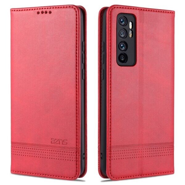 

Чехол-книжка AZNS Classic Series для Xiaomi Mi Note 10 Lite - Red