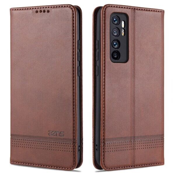 

Чехол-книжка AZNS Classic Series для Xiaomi Mi Note 10 Lite - Coffee