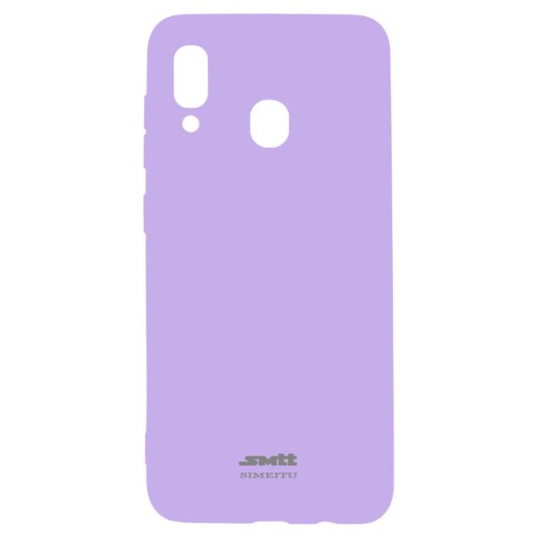 

Чехол силиконовый SMTT Silicon Cover Samsung A20 (2019) A205, A30 (2019) A305 Сиреневый