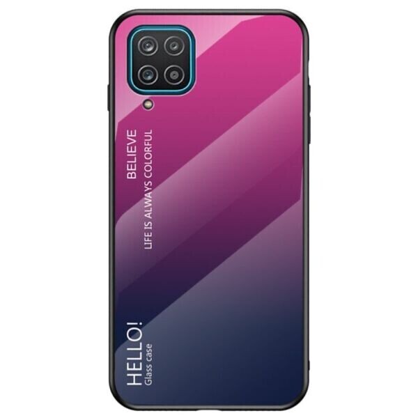 

Защитный чехол Deexe Gradient Color для Samsung Galaxy A12 (A125) - Rose / Blue