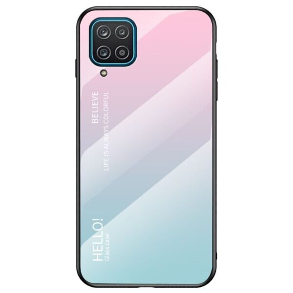

Защитный чехол Deexe Gradient Color для Samsung Galaxy A12 (A125) - Pink / Blue