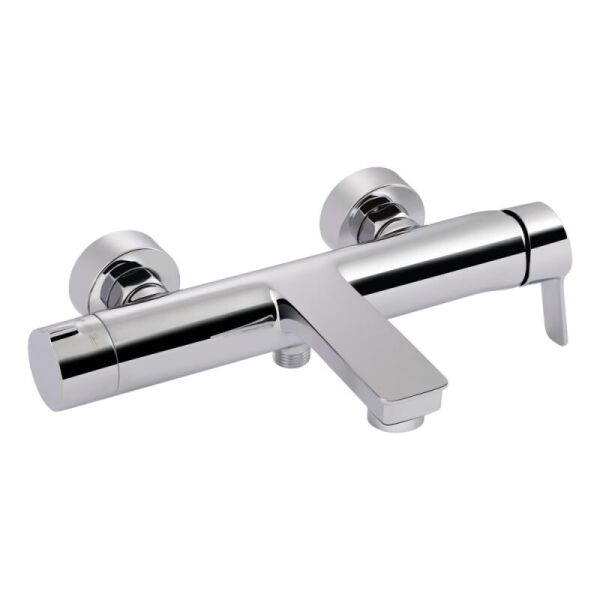 

Смеситель для ванны однорычажный с коротким гусаком Q-TAP Zdenek QTZDN3032102GC хром латунь 77446