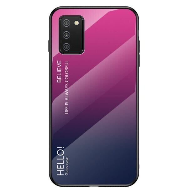 

Защитный чехол Deexe Gradient Color для Samsung Galaxy A02s (A025) - Rose / Blue