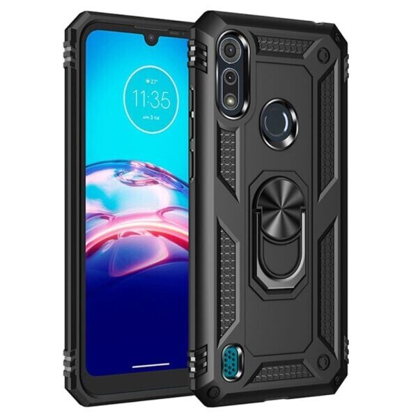 

Защитный чехол Deexe Armor Case для Motorola Moto E6S - Black