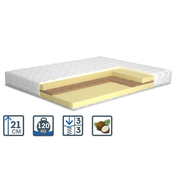 

Матрас Latex kokos ultra/Латекс кокос ультра 90x190