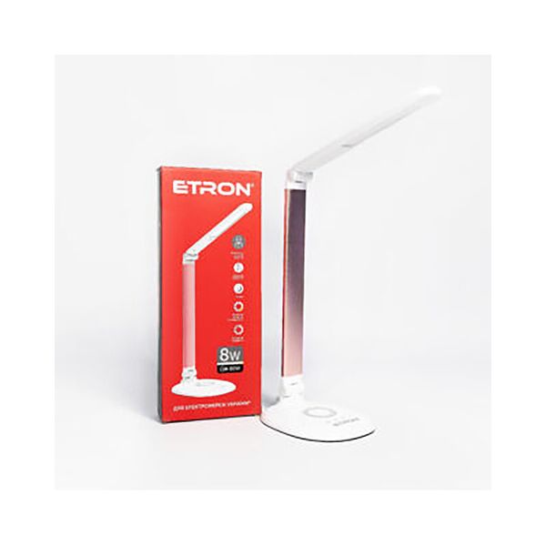 

Лампа настольная светодиодная ETRON Desk Lamp step 8W 3000-6000K White-Coral