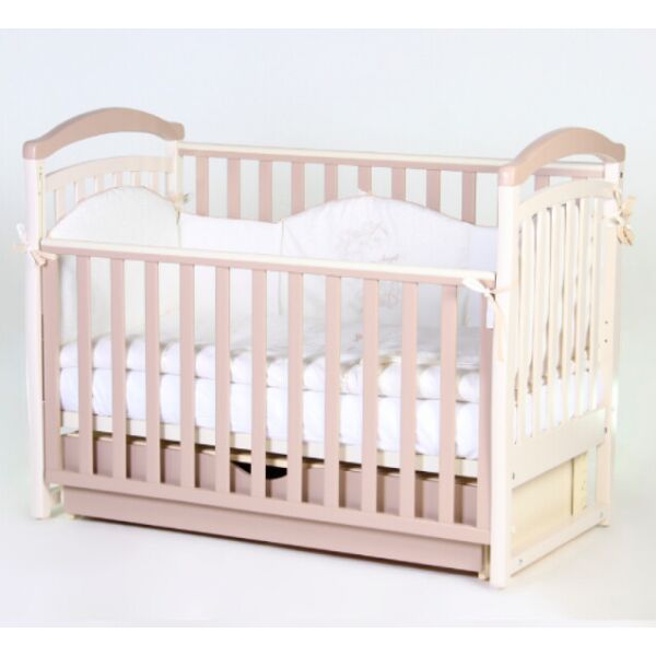 

Детская кроватка Верес Соня ЛД6 Капучино маятник с ящиком ЕС Новый функционал