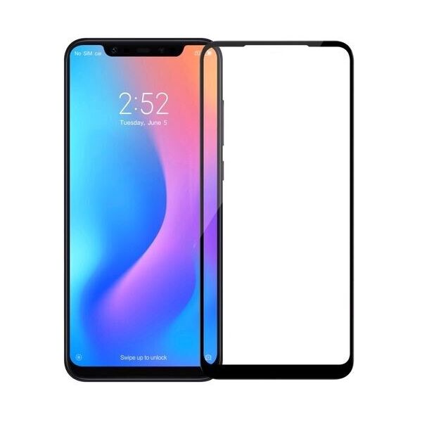 

Защитное стекло 2.5D Xiaomi Redmi Mi8 SE Full Glue (0.3mm, 2.5D, с олеофобным покрытием) Черный