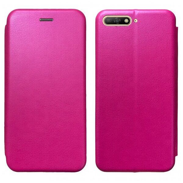 

Чехол-книжка Level для Huawei Y6 2018 Pink