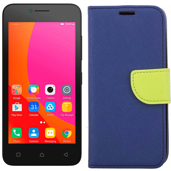 

Чехол книжка Goospery для Lenovo A Plus Blue (11657)