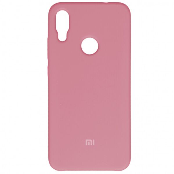 

Накладка Silicone Cover для Xiaomi Redmi 7 Light Pink (KC)