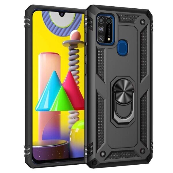 

Защитный чехол Deexe Armor Case для Samsung Galaxy M31 (M315) - Black