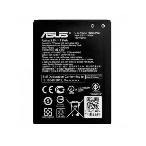 

Аккумулятор для Asus Zenfone Go ZC500TG / C11P1506