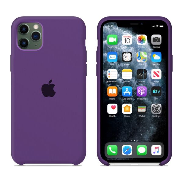 

Чехол Silicone Case Full для iPhone 11 (45) purple (KC)