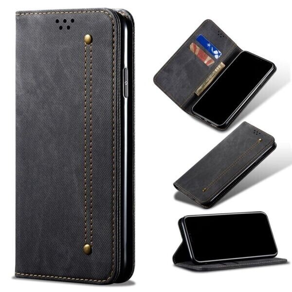 

Чехол-книжка UniCase Jeans Wallet для Xiaomi Mi 11 - Black