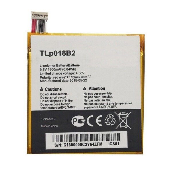 

Аккумулятор для Alcatel 7025D Snap/ 6030D / TLp018B2