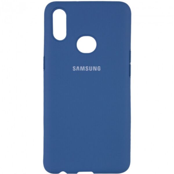 

Чехол Silicone Case Full для Samsung A10s (A107) Navy Blue (KC)