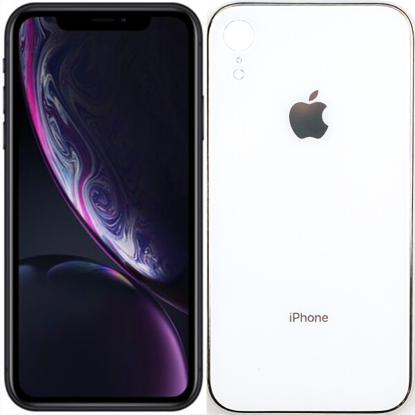 

Чехол U-Like Glossy Logo case для iPhone Xr Белый (27517)