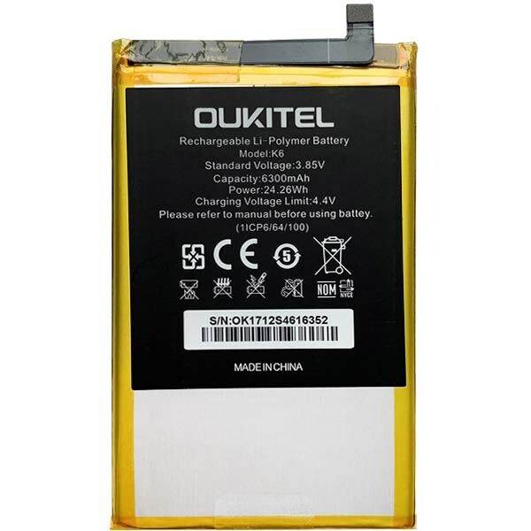 

Аккумулятор для Oukitel K6