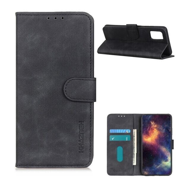 

Чехол-книжка KHAZNEH Retro Wallet для Xiaomi Redmi 9T - Black