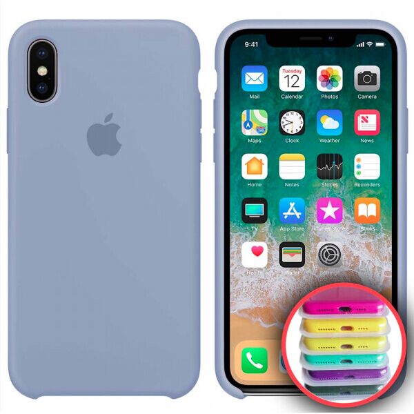 

Silicone Case Full for iPhone XR (41) lilac