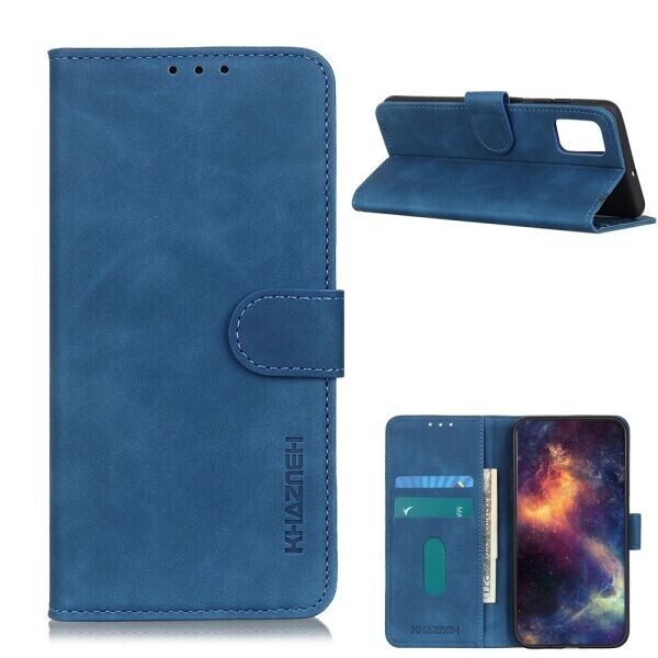 

Чехол-книжка KHAZNEH Retro Wallet для Xiaomi Redmi 9T - Blue